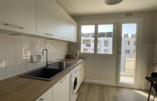 une nouvelle cuisine, moderne et lumineuse