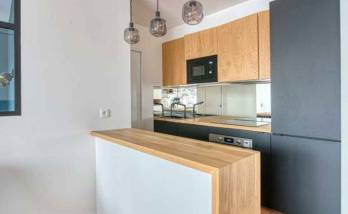 rénovation d'un appartement Paris - cuisine -  La Maison Des Travaux Paris 16