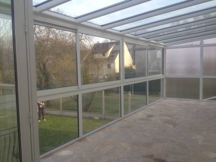 Création d'une véranda près de Chambéry