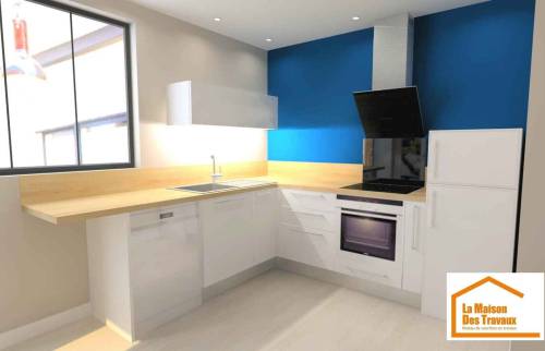 Rénovation de cuisine sur le secteur de Rampan 50000