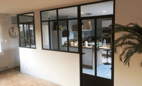  Création d’une verrière d’atelier à Tours