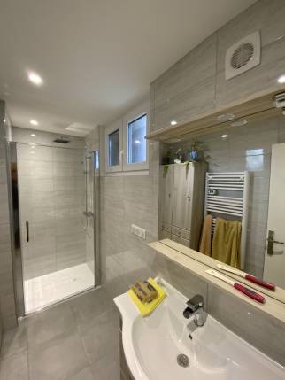 Salle de bain après rénovation 