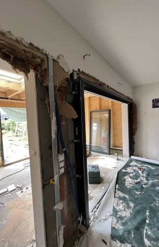 Extension 20 m2 Mur Ossature Bois à Treillières près de Nantes (44)