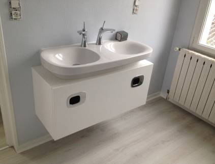 Meubles pratiques salle de bain Andrésy