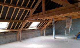 Surélévation de maison à Montévrain