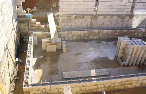 Construction piscine couverte