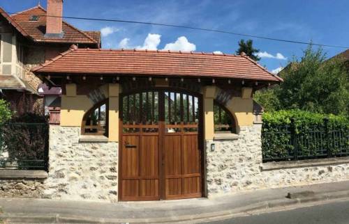 Portail après rénovation à Boussy-Saint-Antoine (91800)