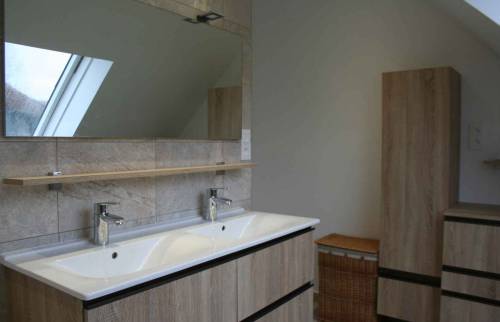 Nouveau meuble vasque avec grand miroir