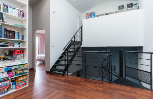 Extension en zinc à Saint-Sébastien-sur-Loire - changement parquet