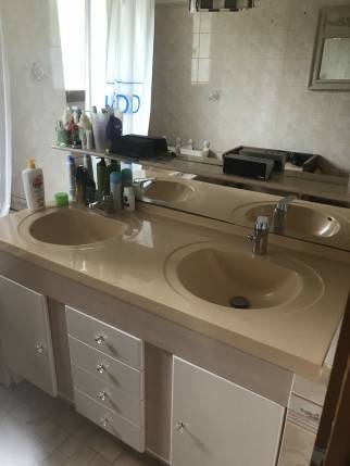 Salle de bain avant rénovation