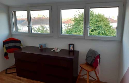 Lucarne de toit, fenêtres panoramique à Saint Louis