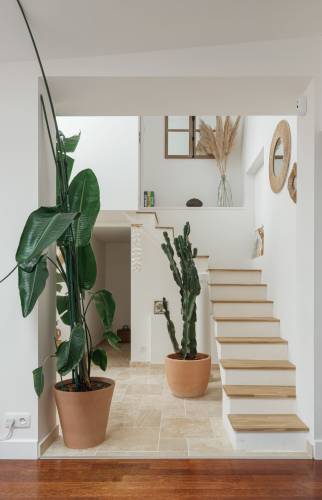 Surélévation d’une maison à Vertou (44120)-entrée