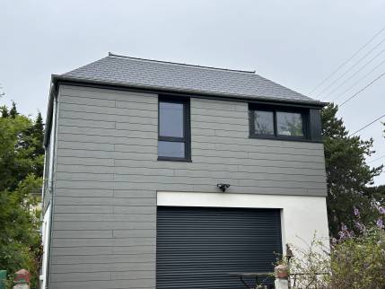 Maison après surélévation (Merville)