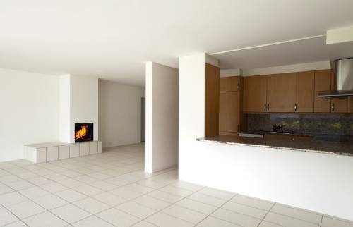 Cheminée à foyer ouvert