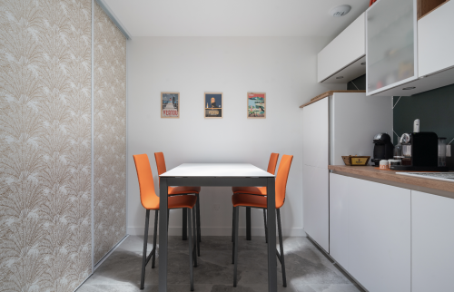 Création d'une cuisine dans une entreprise