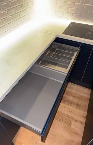 Aménagement sur-mesure d’une cuisine moderne à Paris 17e