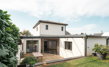 Surélévation de maison à Vertou pour créer une chambre chambre avec mezzanine