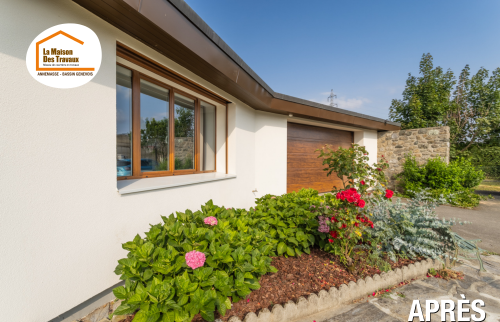 isolation thermique par l’extérieur, rénovation façade maison, changement menuiseries extérieures, rénovation énergétique maison, rénovation menuiserie double vitrage