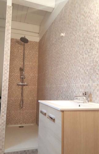 Création espace salle d'eau au rez-de-chaussée à Saint-Lunaire