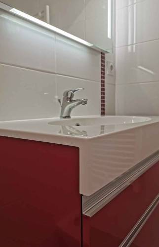 meuble rouge 