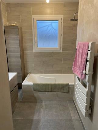Nouvelle salle de bain aménagée - Romans-sur-Isère 26100