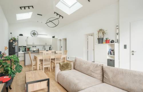 Transformation d’un double garage en habitation- La Haie Fouassière (44690)- salon