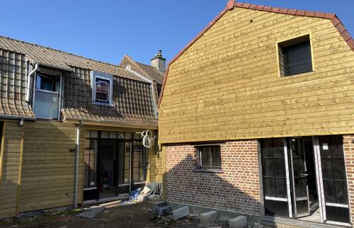 Couverture et bardage installés