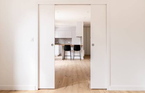 Rénovation d'un appartement à La Haie-Fouassière 44690-chambre d'amis- bureau