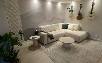 Salon après travaux 