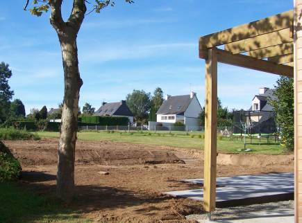 Terrassement du terrain