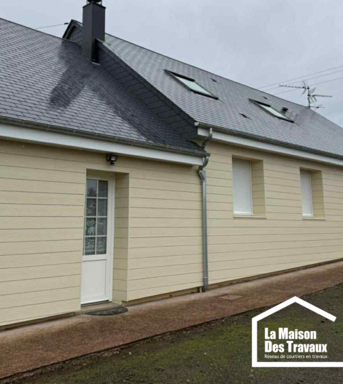 Toiture isolée pour limiter les pertes de chaleur