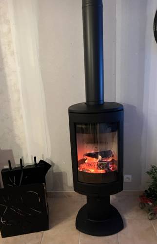 Poêle à bois près de Cabourg