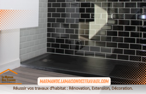 Rénovation d’une salle de bain accessible pour personnes âgées à Marmande