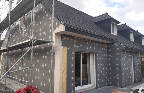 Ravalement d'une maison à Palaisezu