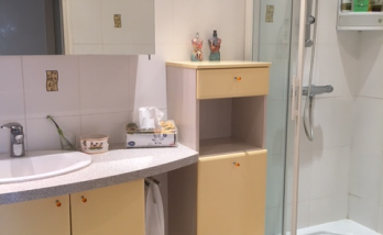 Ancienne salle de bain avant travaux de rénovation - Nantes 44