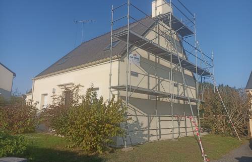 Ravalement de façade au Gâvre (44)