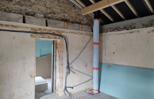 Carnet de chantier de la rénovation complète d’une maison à St Marcel Bel Accueil : projet Tilleul