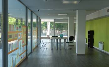 Aménagement et décoration d'un espace détente dans une résidence locative internationale, Lyon Villeurbanne