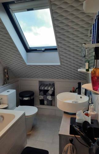 Salle de bain sous combles à Altkirch