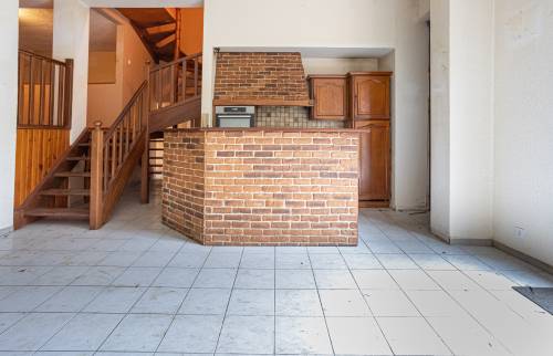 Avant ouverture du mur porteur