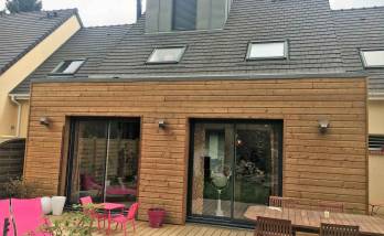 Extension en bois