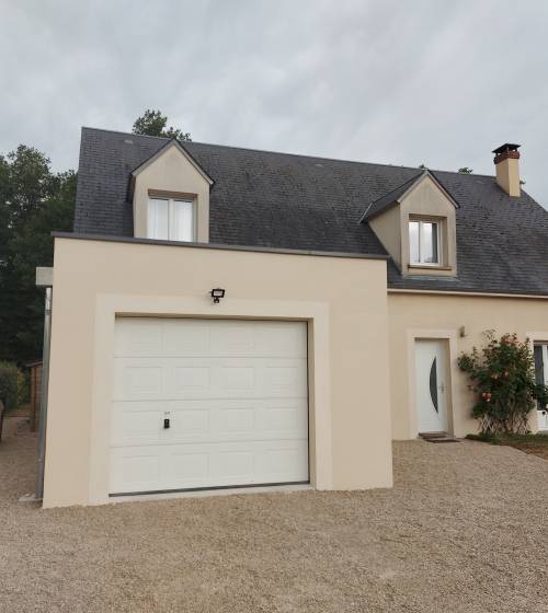 Extension de garage toit plat