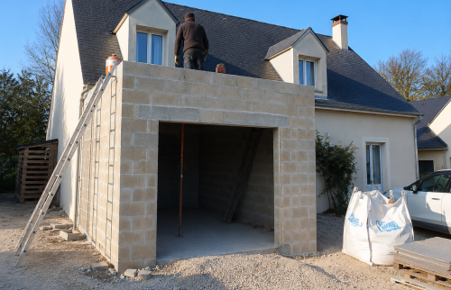 Construction de garage à Hugleville-en-Caux (76570)