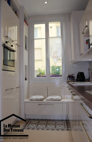 Rénovation fenêtre et  cuisine équipée