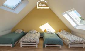 Espace nuit enfants maison secondaire Morbihan