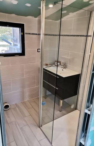 Création d'une salle de bain à Vaires Marne