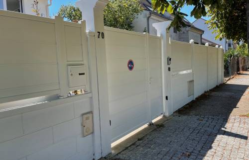 Palissade et portail