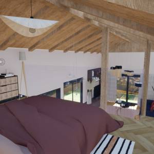 Ancienne grange transformée en maison - Tanja NESIC - La Maison Des Architectes