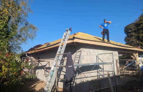 travaux d'agrandissement de maison