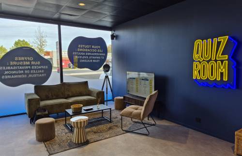 Espace accueil Quiz Room